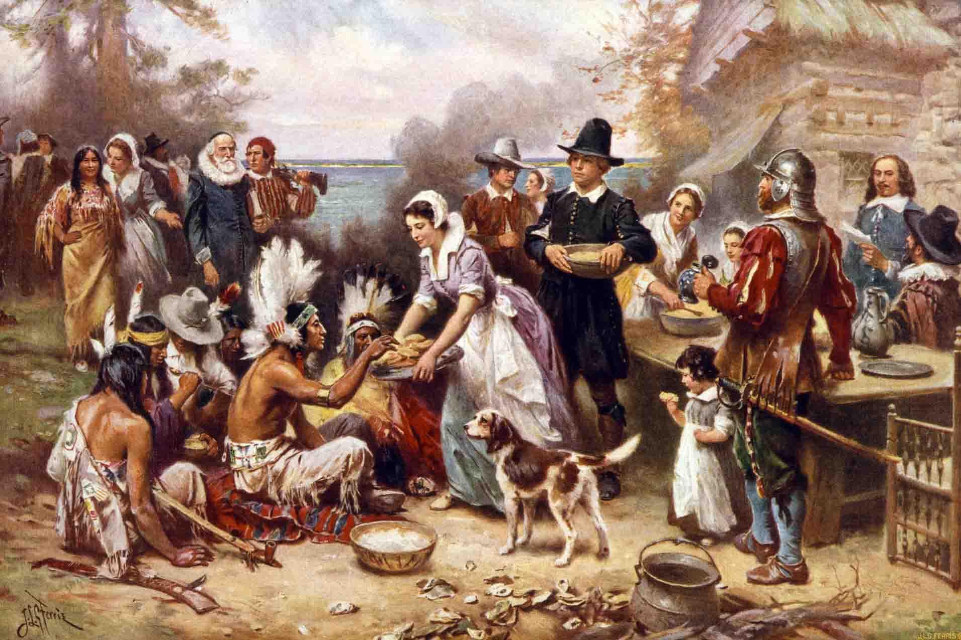 first-thanksgiving-history